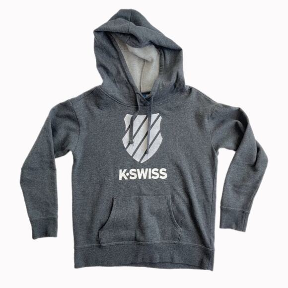 K Swiss Hooded Sweatshirt Sz XS - Picture 1 of 3
